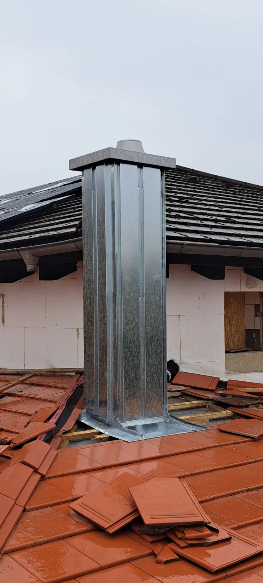 Schornstein-Verkleidung