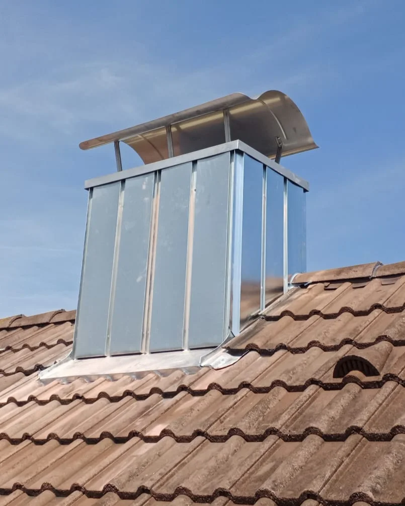 Schornstein-Verkleidung