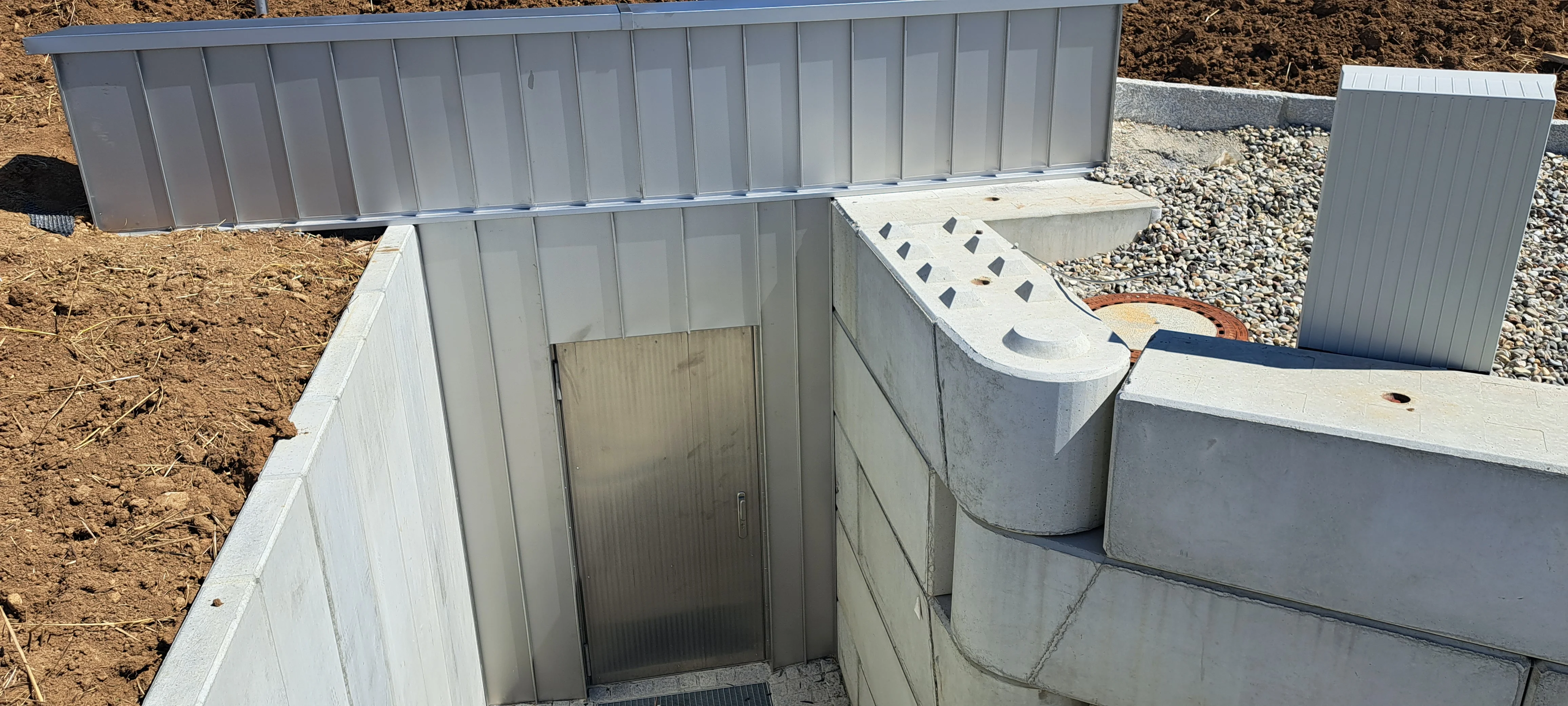 Metall Verkleidung und Abdeckung