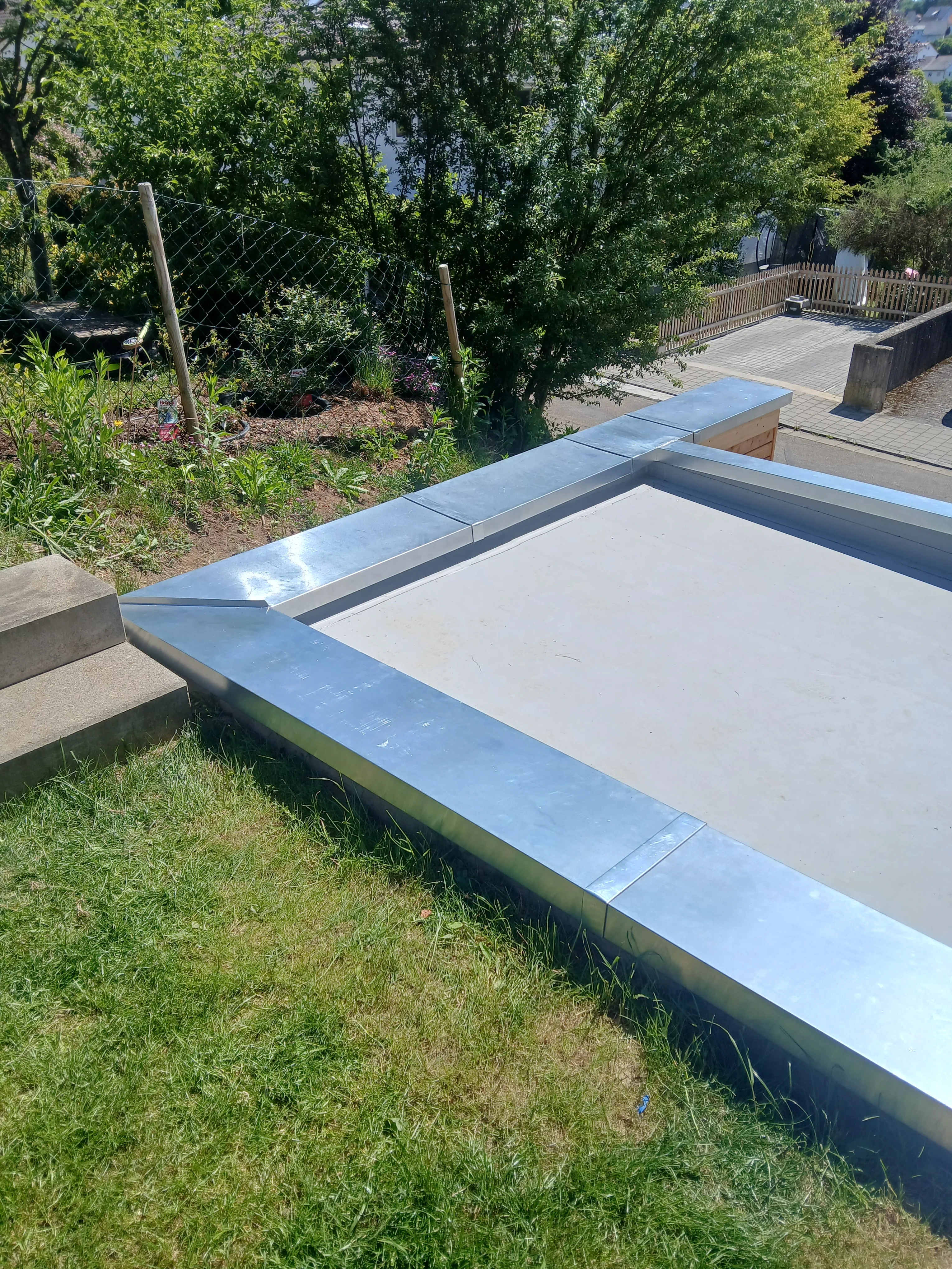 Metall Verkleidung und Abdeckung