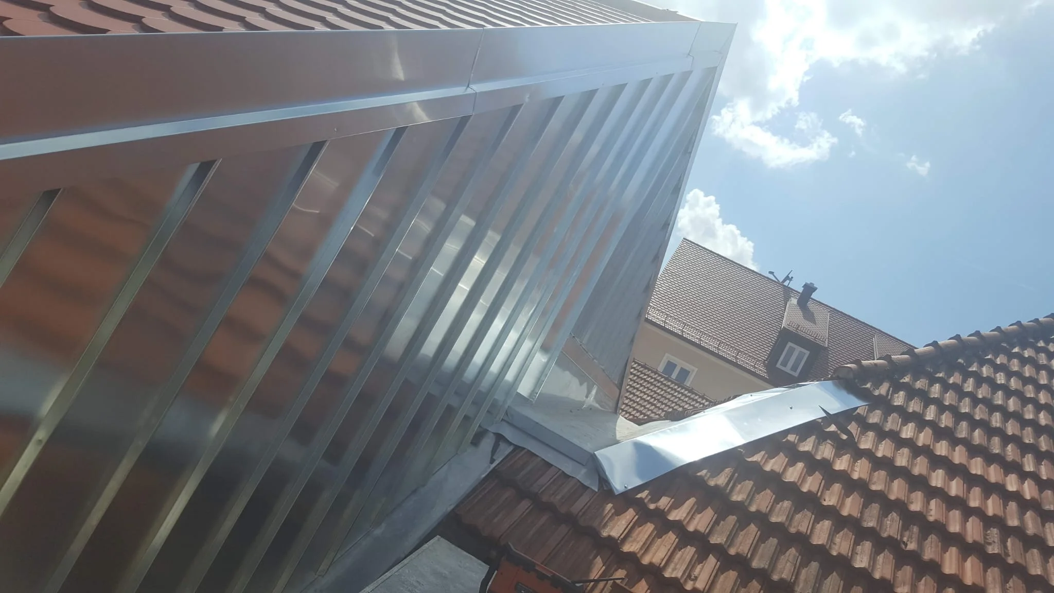 Metall Verkleidung und Abdeckung